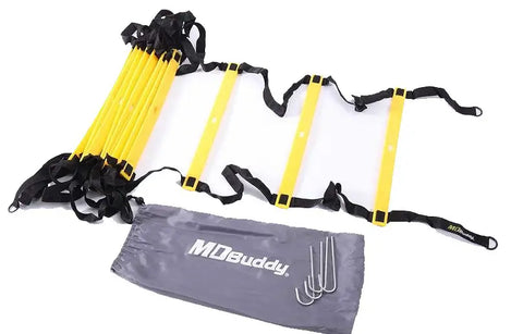 Escalera de coordinación plástica de 6 metros MDBuddy para agilidad